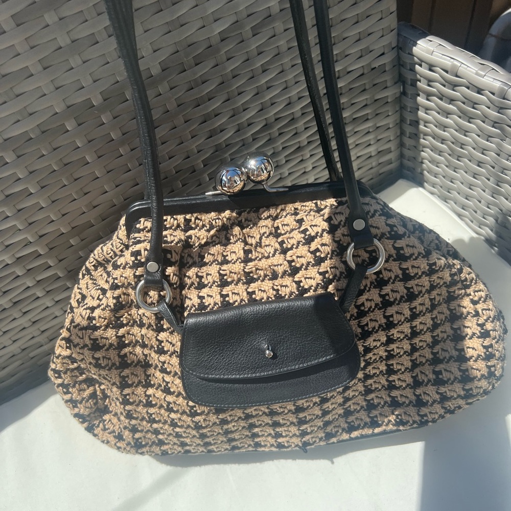 M siamo leather purse medium size used once